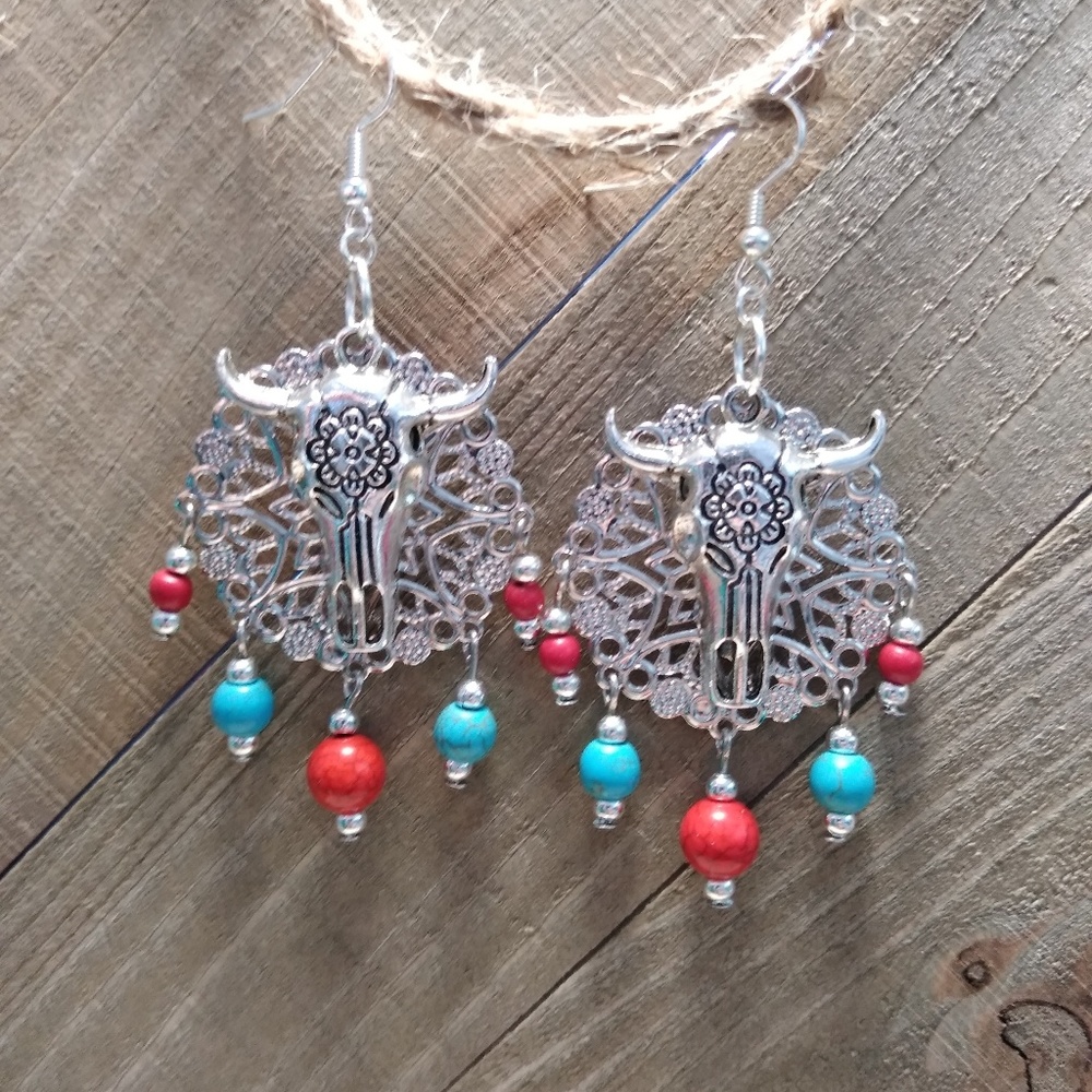 Southwest earrings.
